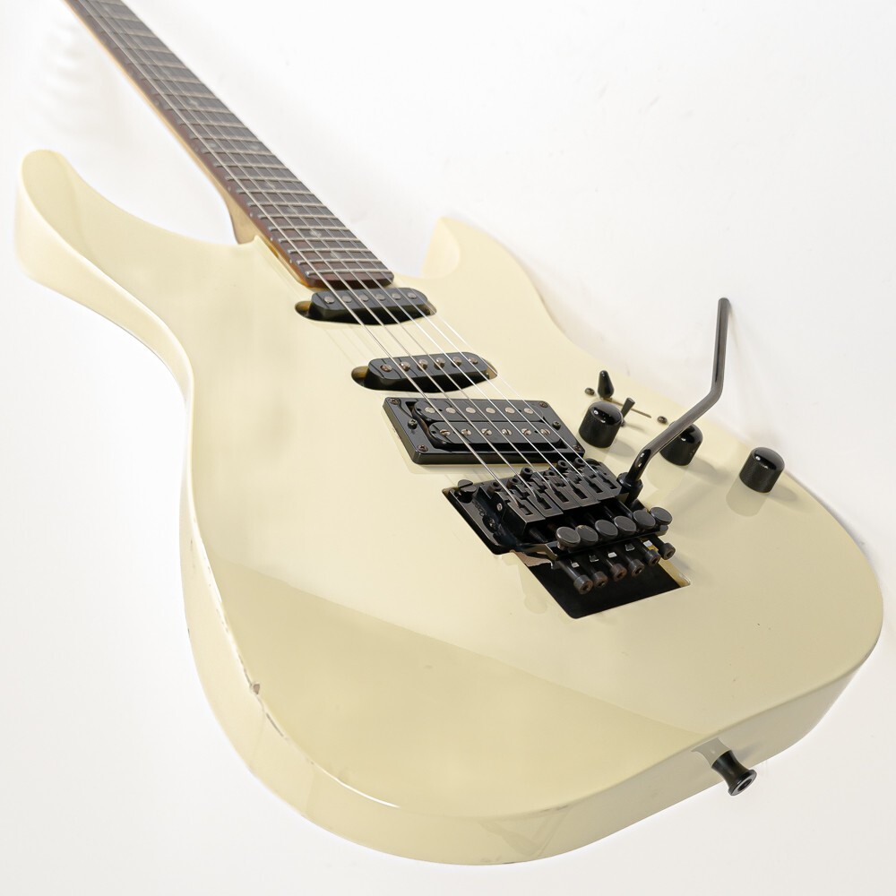 Late '80s Kramer Focus F-6000 Vintage White ESP-Made w/ Floyd Rose