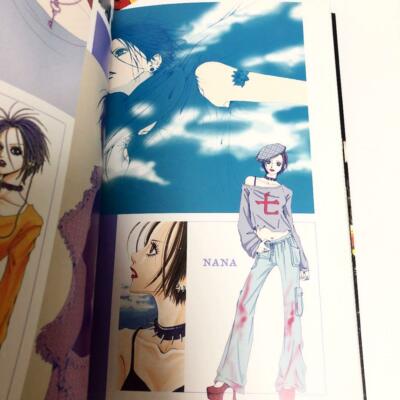 NANA AI YAZAWA 1st Illustration CAUTION Anime Art Book Japan