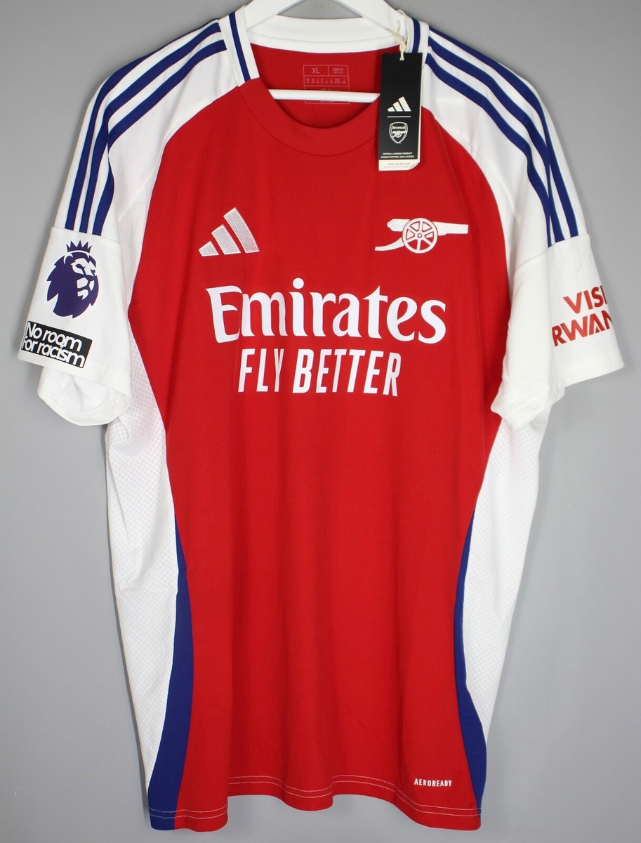 NWT ARSENAL LONDON ADIDAS 2024/2025 FOOTBALL HOME SHIRT JERSEY #41