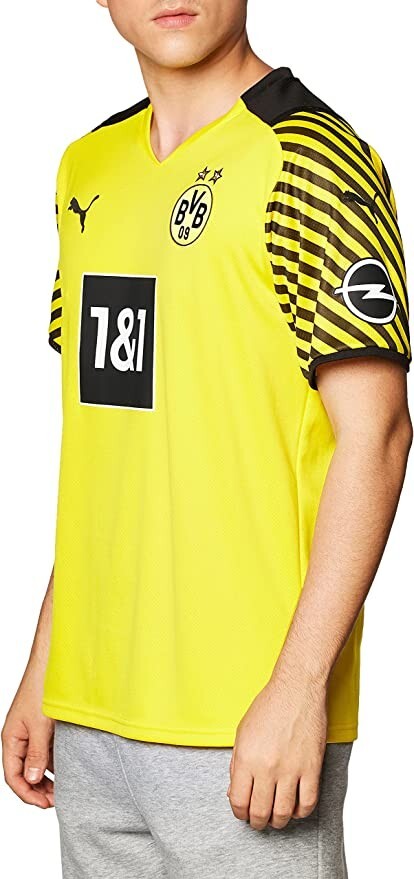 Puma Borussia Dortmund BVB 2021-22 Authentic Home Jersey Men's