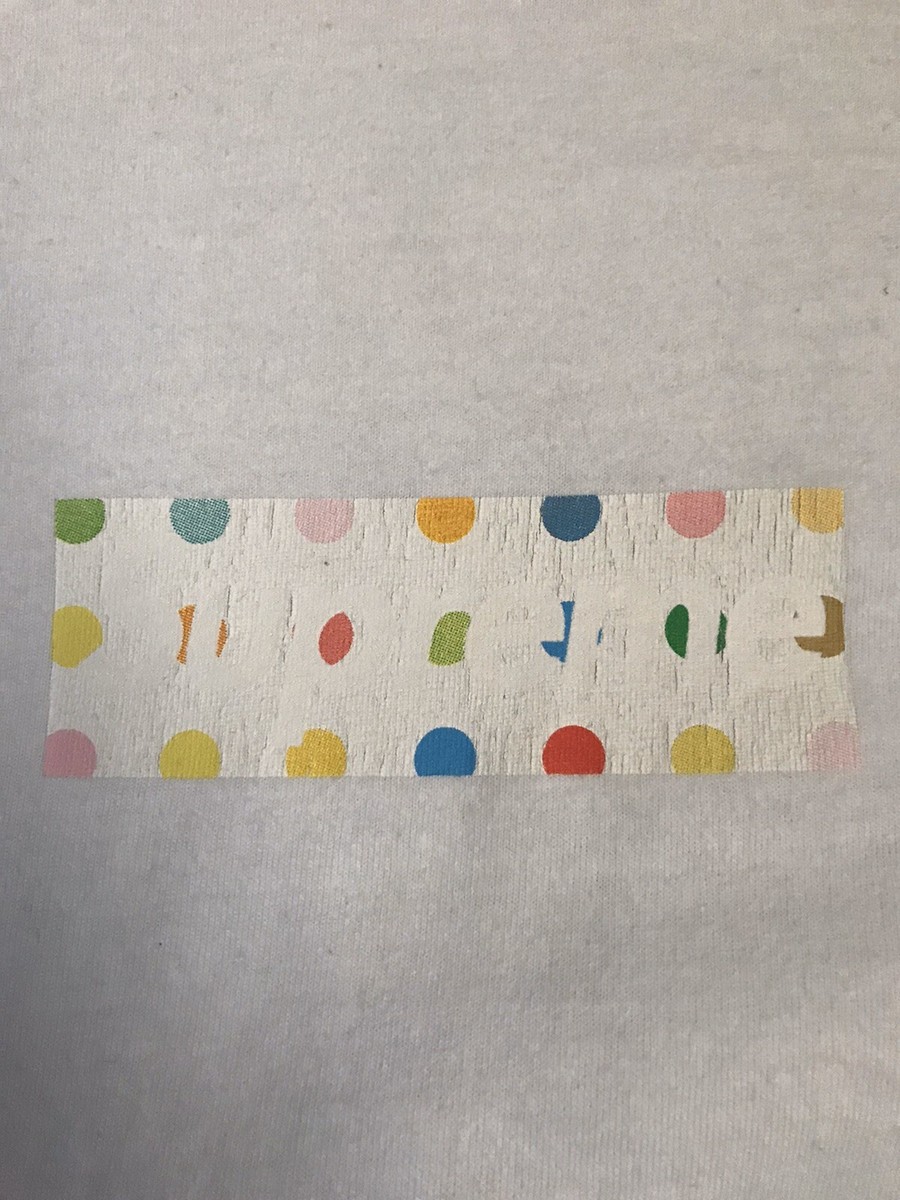 Supreme Damien Hirst Box Logo Sz Medium | eBay