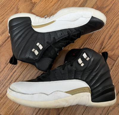 NIKE AIR JORDAN 12 PLAYOFF RETRO SIZE 9 XII 2004 RELEASE REVERSE