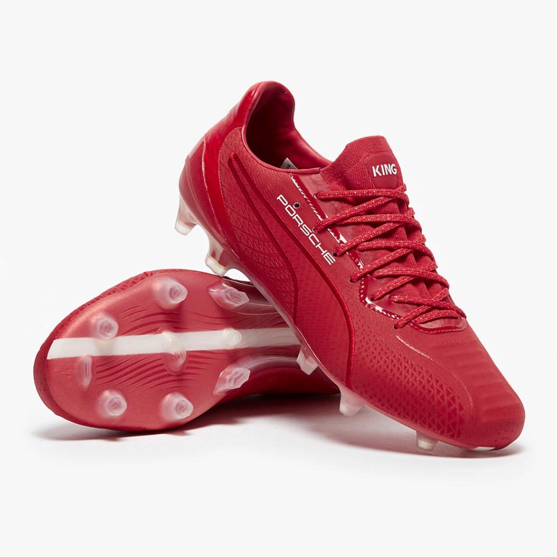 小売業者 PUMA KING プラチナム 911 レーザータッチ FG/AG 26cm 赤