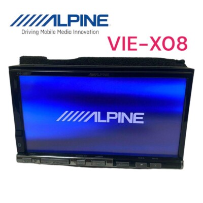 ALPINE VIE-X08 Car Navigation System Pre-owned USED Shipping from