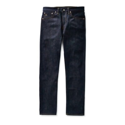 RRL double rl Slim Narrow Shuttle Woven Denim Jeans Selvedge Raw