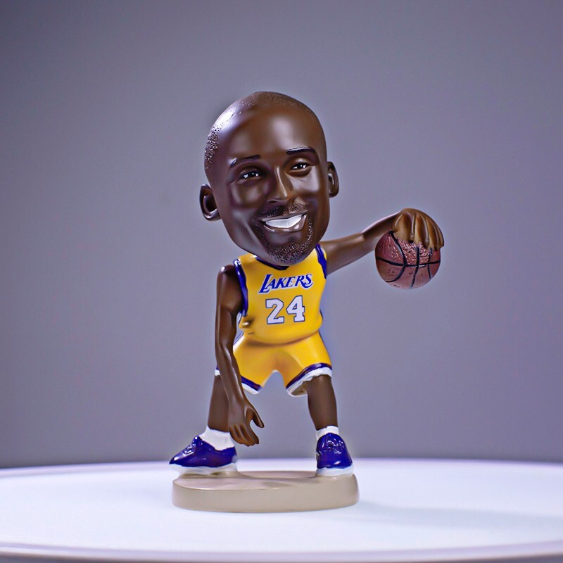 Kobe Bryant Bobblehead Shake Head Action Figure - LA Lakers #24