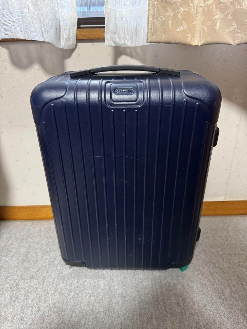 Rimowa Salsa 36L Navy 2-wheels Carry Case Suitcase 810.53