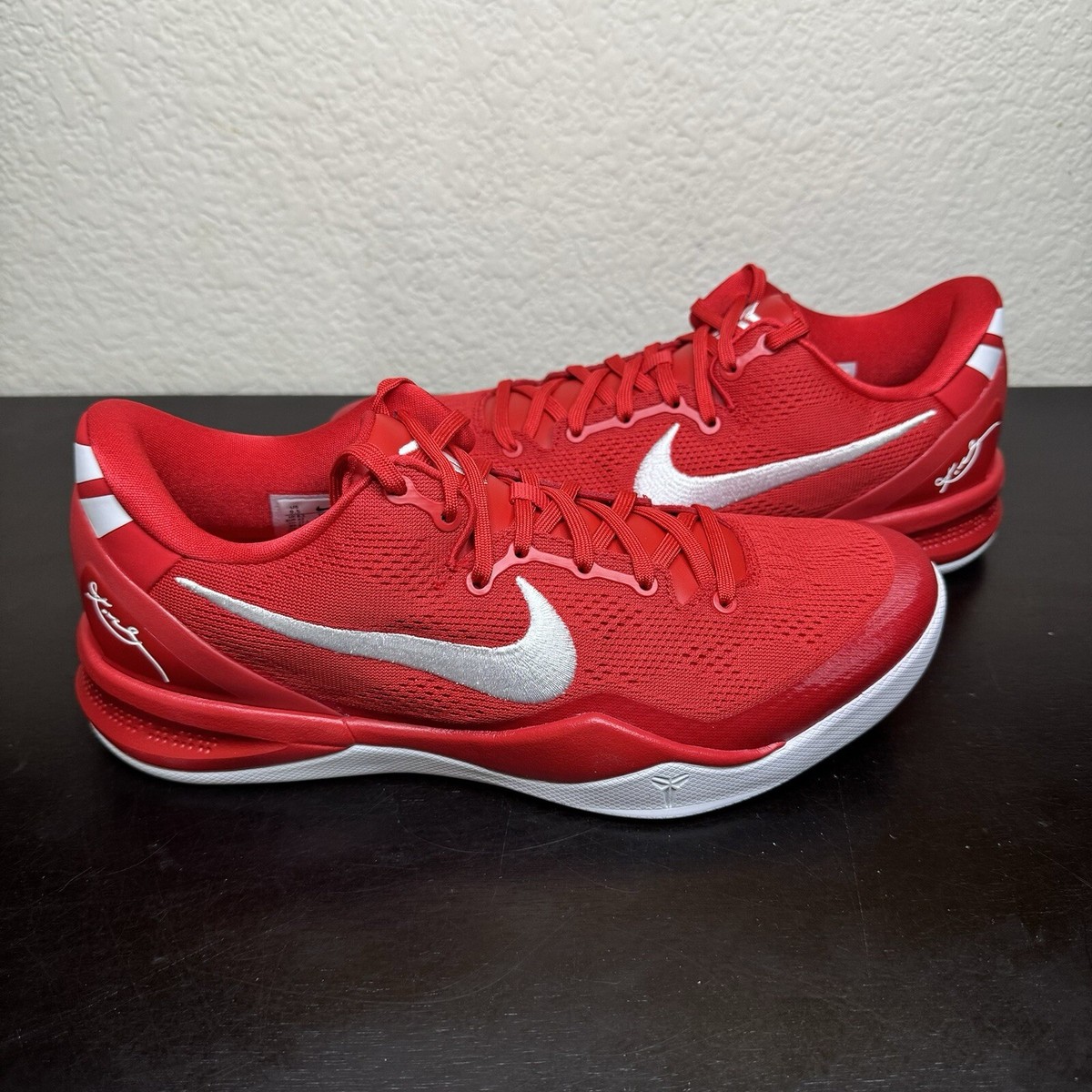Nike Kobe 8 Protro University Red Size 9.5 Men's Brand New! | eBay