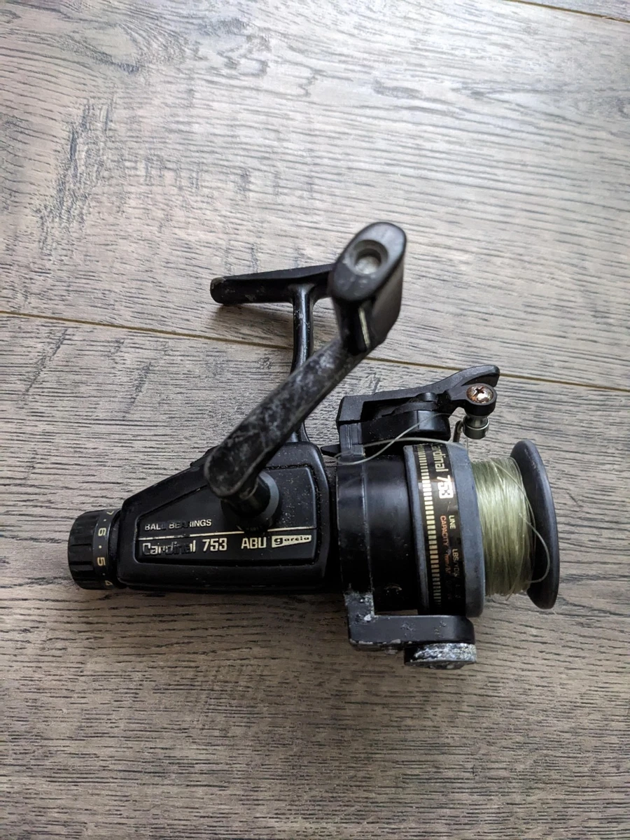 Abu Garcia Cardinal 753 Indiana Vintage Spinning Fishing Reels for
