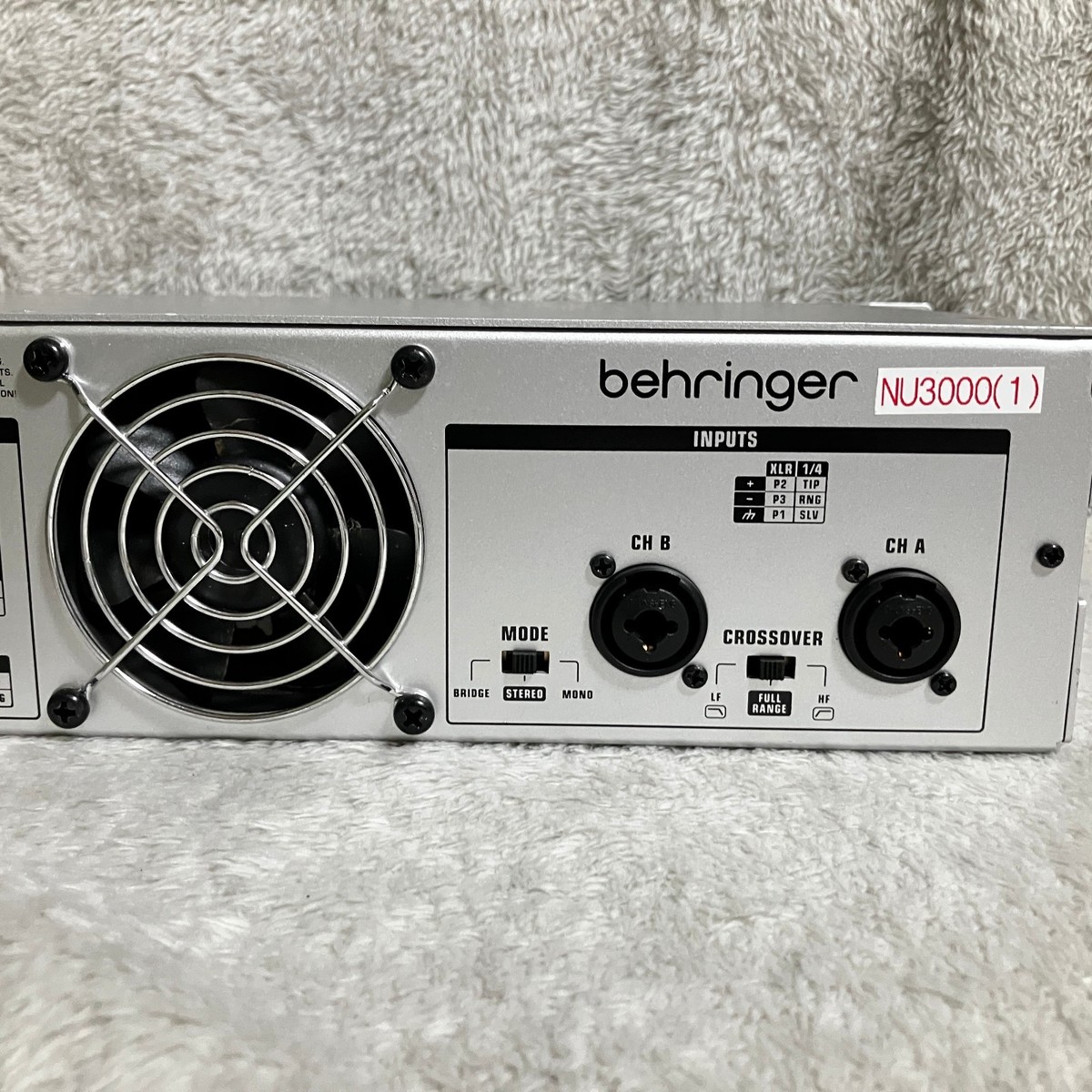 Behringer iNUKE NU3000 Rackmount | 3000W Stereo Power Amplifer | eBay