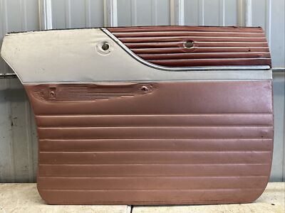 1962-1963 Ford Galaxie 4 Door LH Rear Driver Door Panel Card