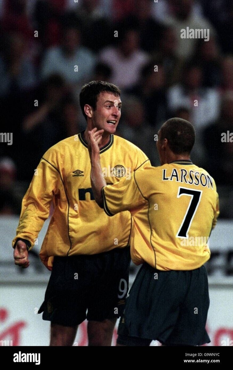 MEN'S FC CELTIC 2000/2002 HENRIK LARSSON #7 SOCCER FOOTBALL SHIRT