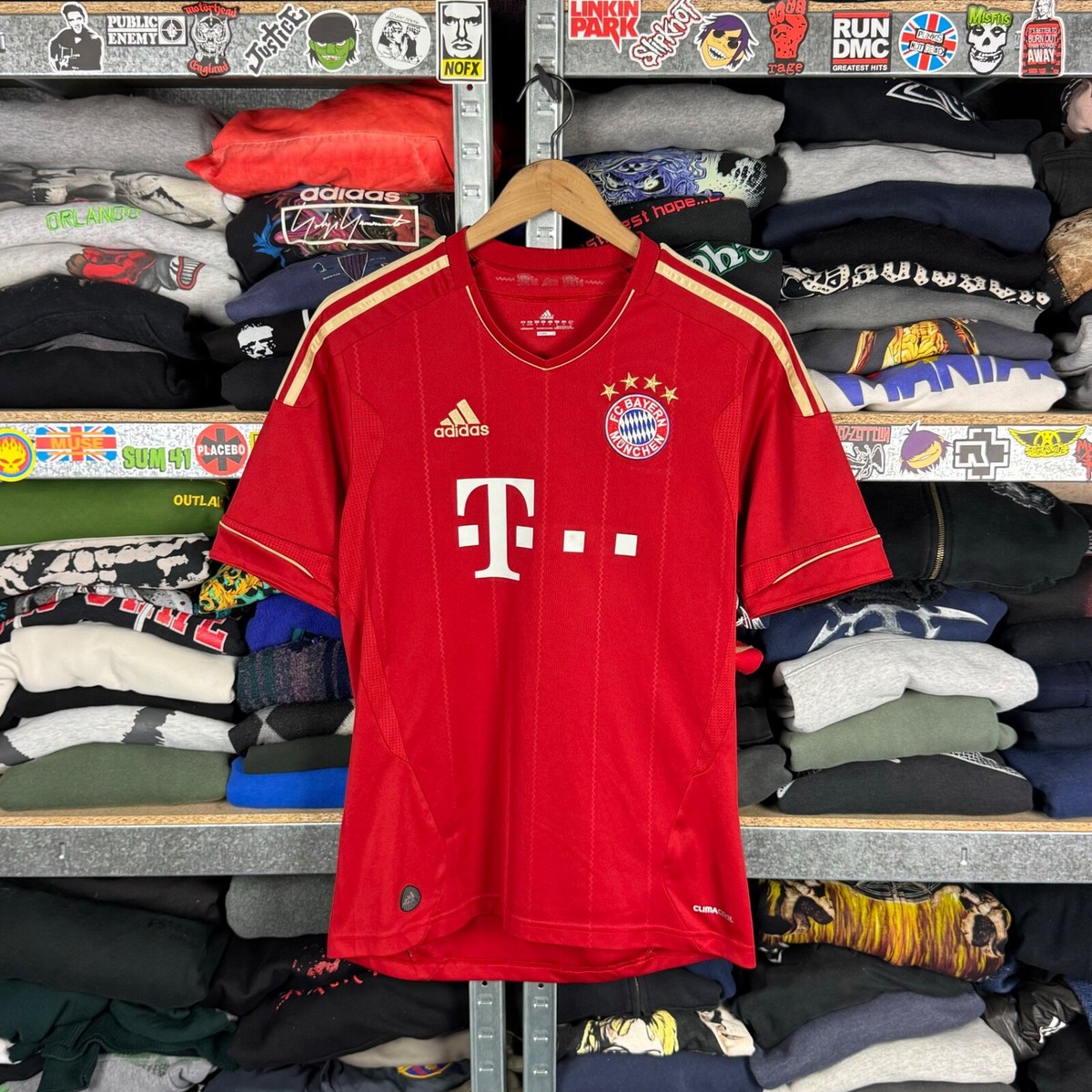 BAYERN MUNICH 2011 2013 HOME FOOTBALL SHIRT SOCCER JERSEY ADIDAS
