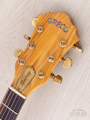 1978 Greco GO1200 Speed Way Vintage Neck Through Guitar Natural