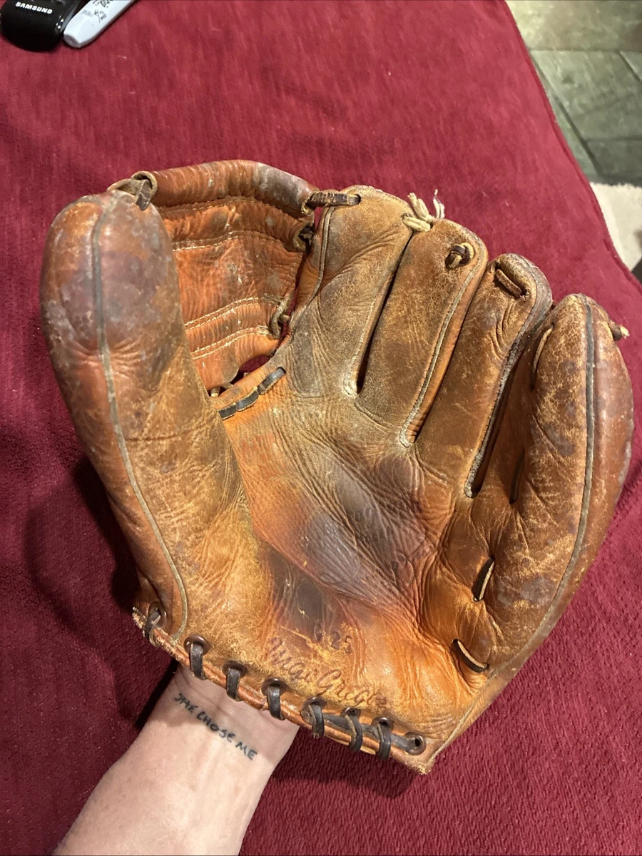 ビンテージ レア】1960年代 MacGregor キャッチャーミット レザー