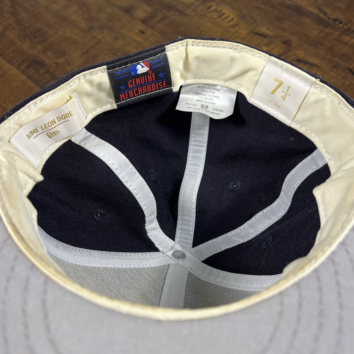 Aime Leon Dore x New Era NY Yankees Ballpark Fitted Hat Sz 7 1/4