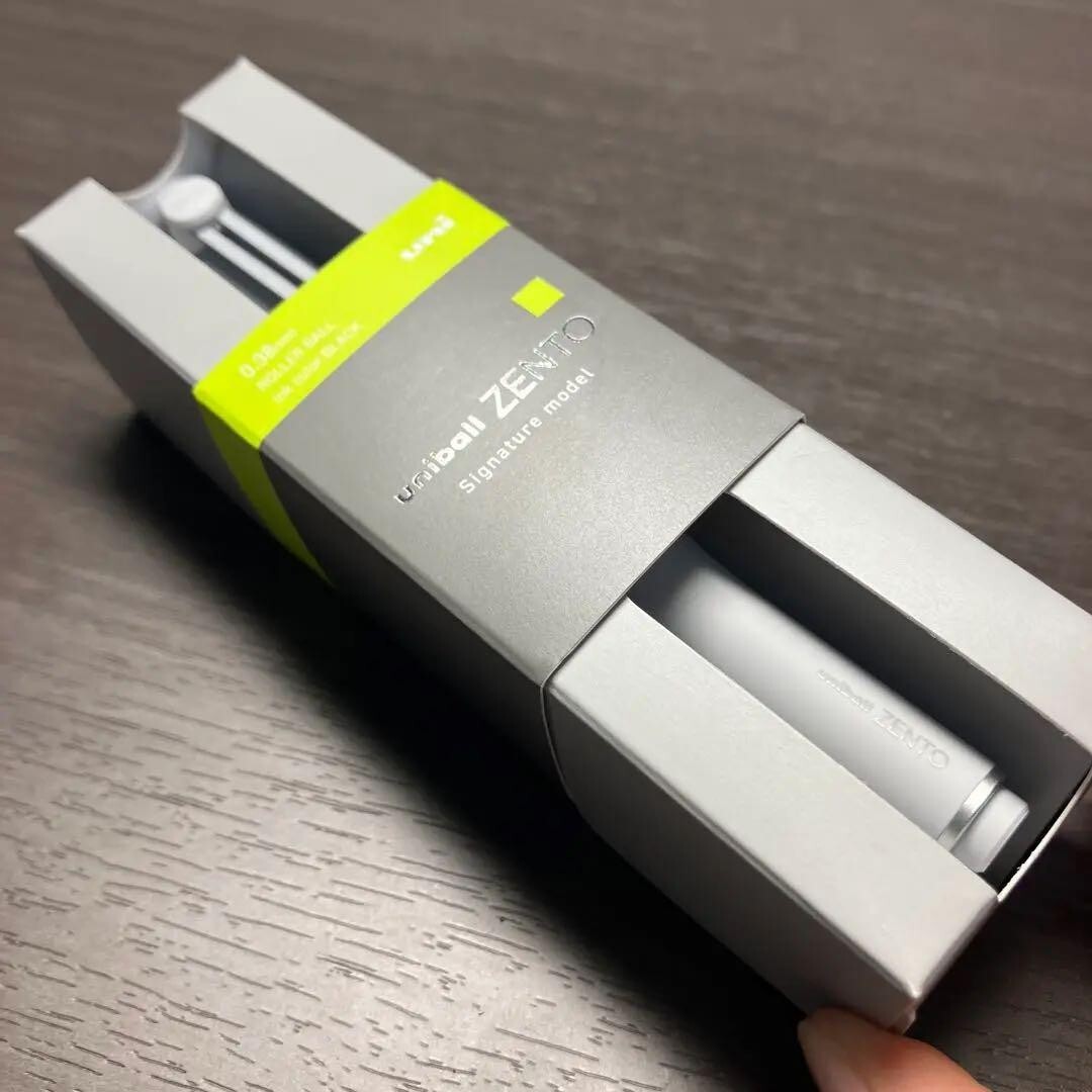 Mitsubishi Pencil Uniball ZENTO Signature Model Silver 0.38mm UB