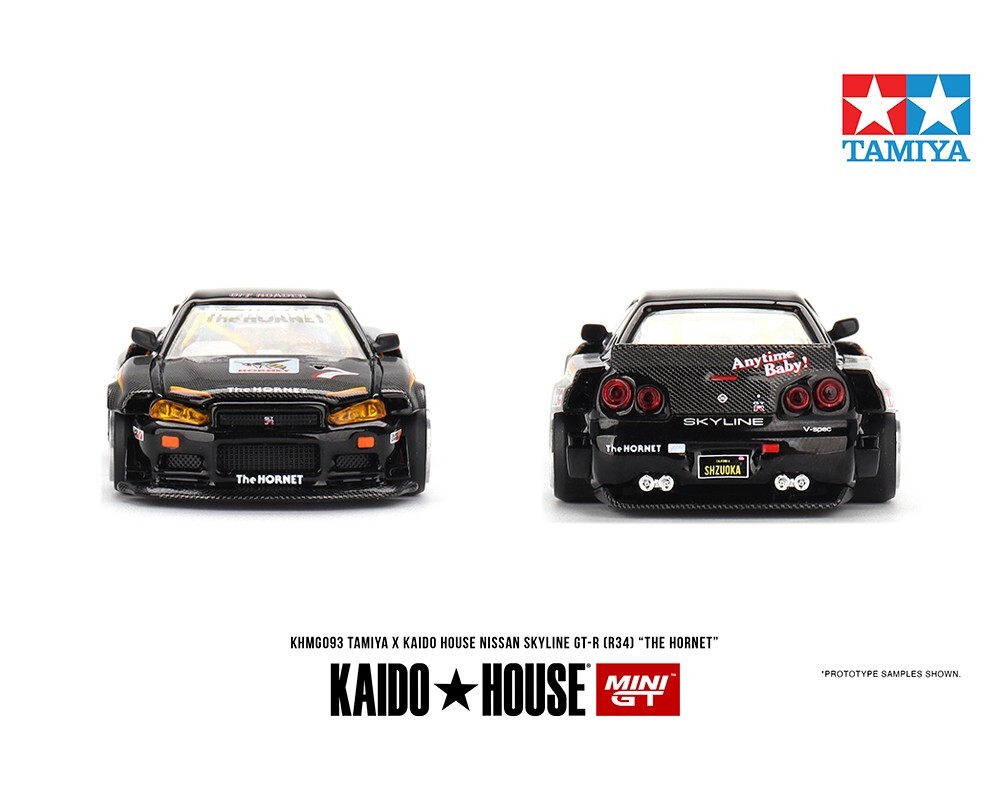 Kaido House x Mini GT 1:64 Tamiya Nissan Skyline GT-R (R34) THE