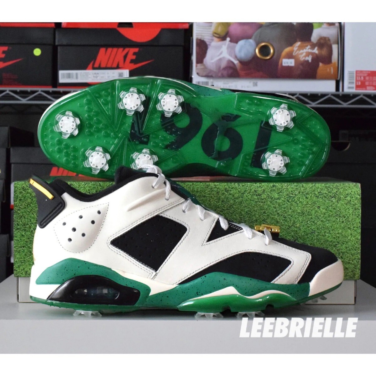 Air Jordan 6 Retro Low Golf Black Green Eastside Golf 1961 FJ0848