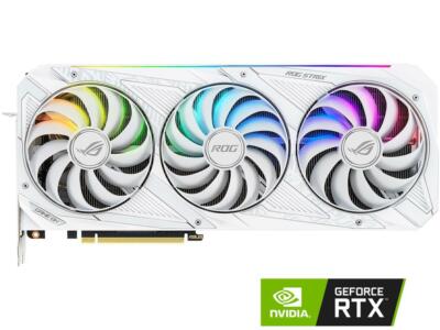 ASUS ROG Strix NVIDIA GeForce RTX 3090 24GB White Graphics Card