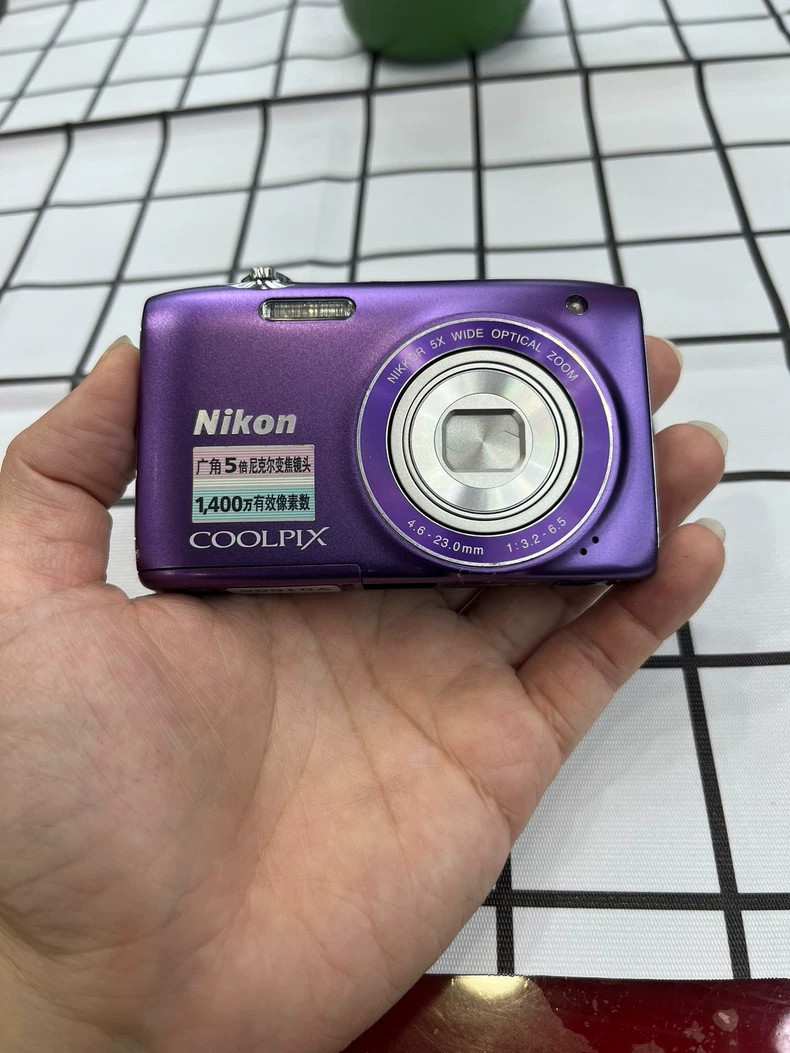 Nikon COOLPIX S3100 Purple 14.0MP 5X Optical Zoom Compact Digital