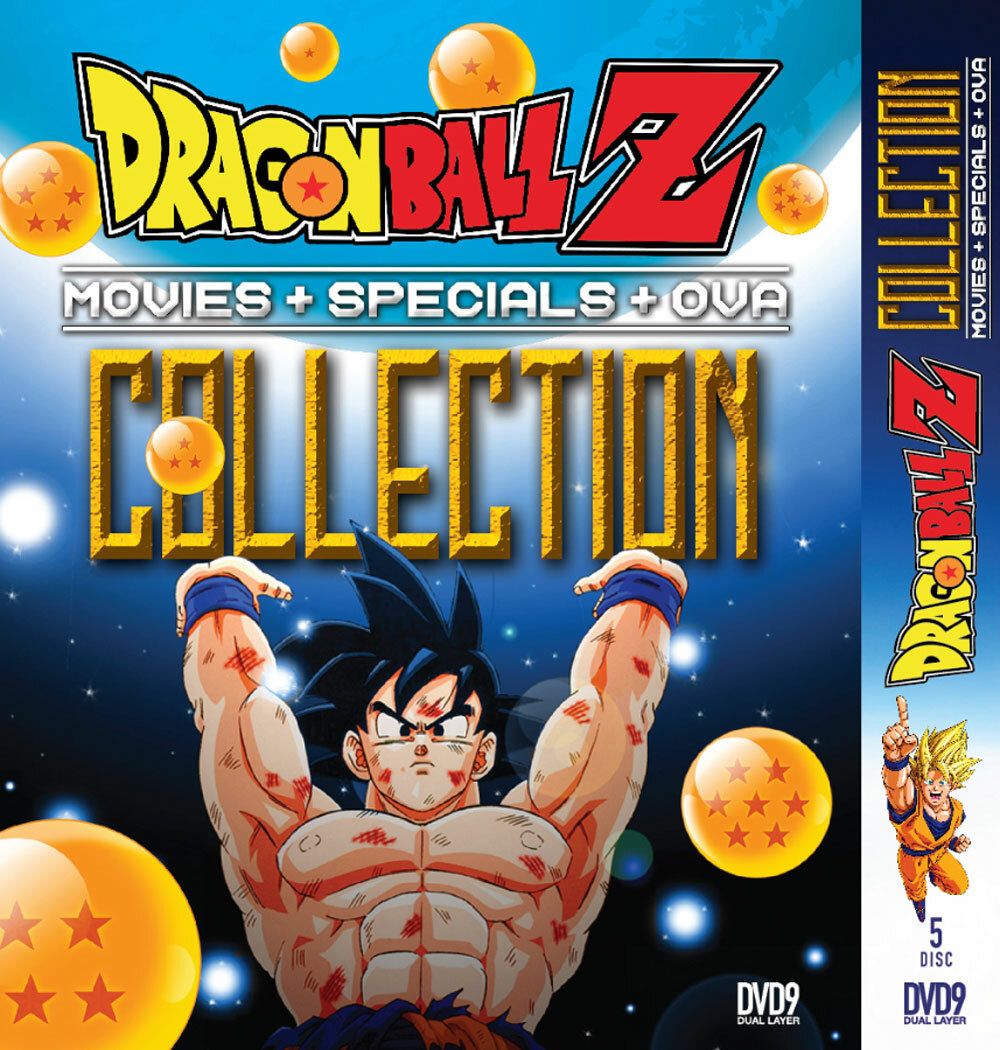 ANIME DRAGON BALL Z COLLECTION 16 MOVIE +8 TV SP +4 OVA DVD ENG