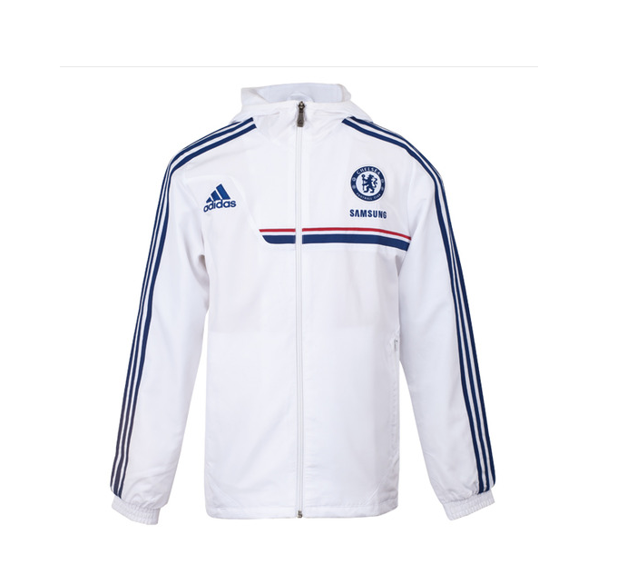 MEN'S ADIDAS FC CHELSEA 2013/2014 JACKET TRACK TOP SOCCER FOOTBALL