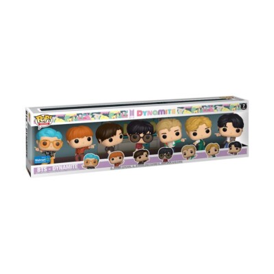 BTS Funko POP! Rocks: 7PK BTS - Dynamite - Walmart Exclusive. In