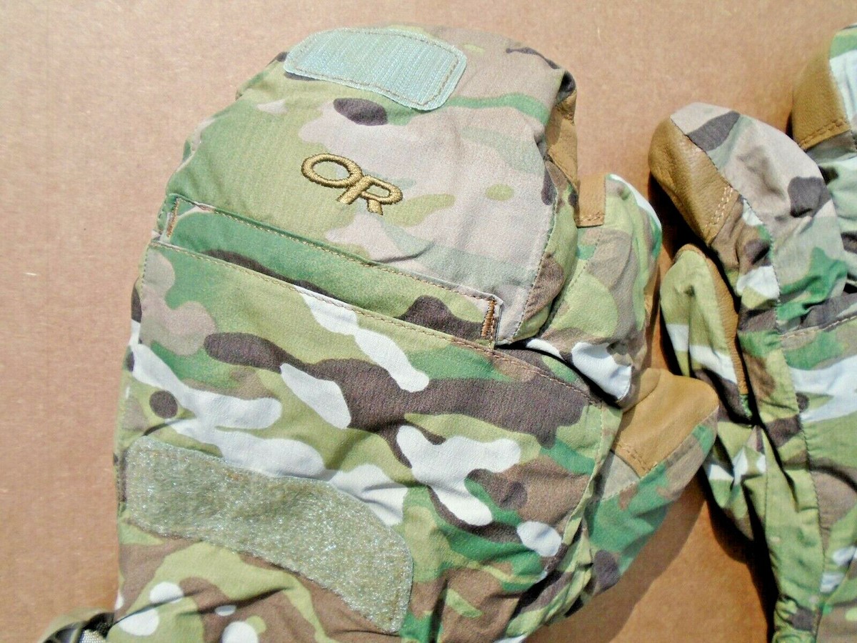 Outdoor Research 71671 Multicam Military Swoop Mitts Size XL (NEW