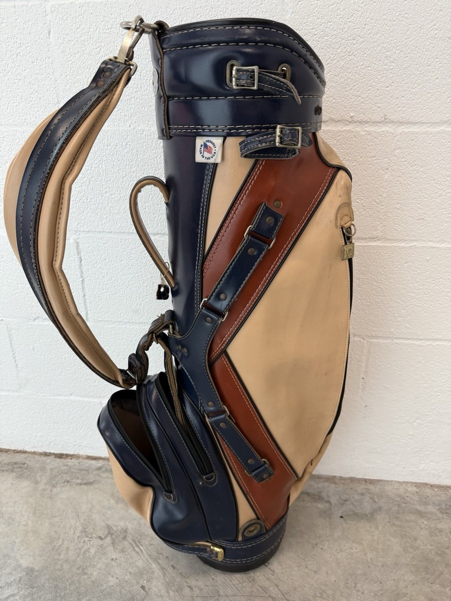 ヴィンテージキャディバッグRon Miller ミシガン大学 vintage ron