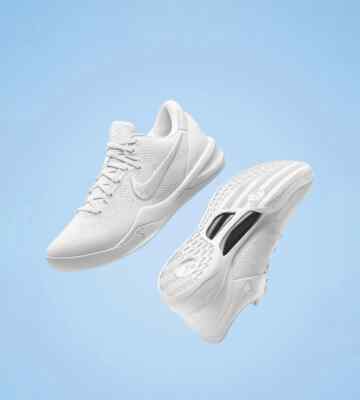 Nike Kobe 8 Protro Halo White White White FJ9364-100 Mens Shoes