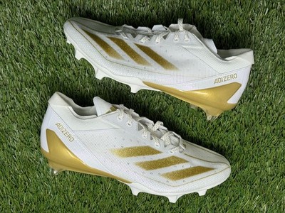 Adidas Adizero Electric White Gold Football Cleats IE4381 Men's