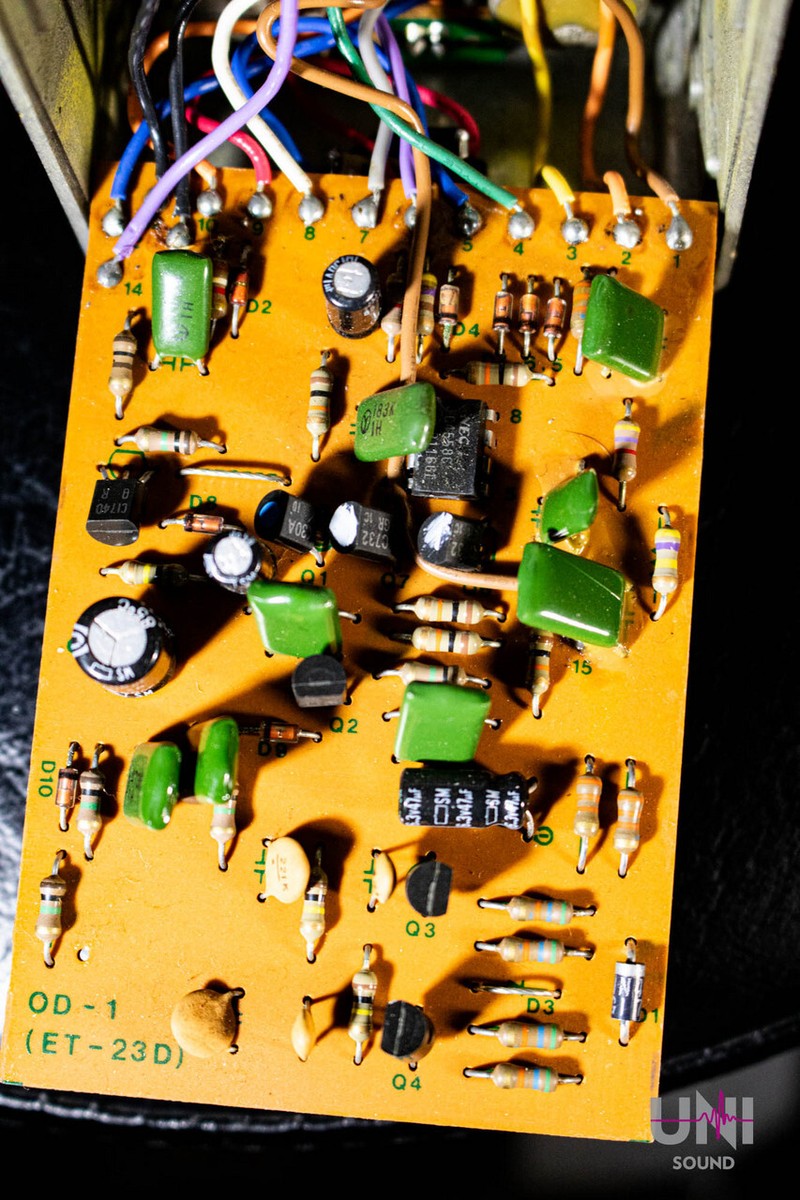 BOSS OD-11982年製NEC C4558Cオぺアンプ搭載 BOSS OD-11982年製NEC