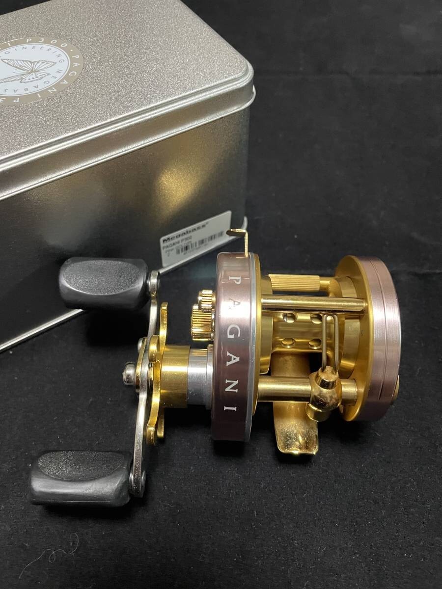 Megabass Pagani P300 R Baitcast Reel finesse trout fishing Pink