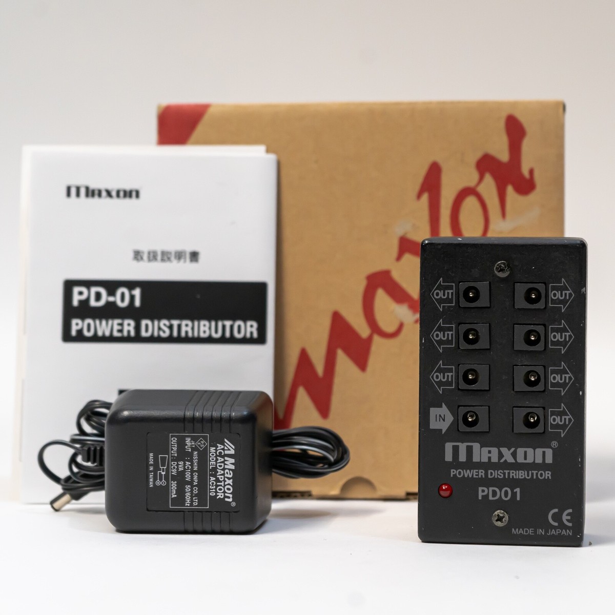 Maxon PD01 Power Distributor with Power Supply and Box | eBay