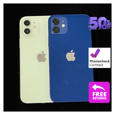 Apple iPhone 12 64GB 128GB Unlocked Verizon ATT TMobile 5G Green