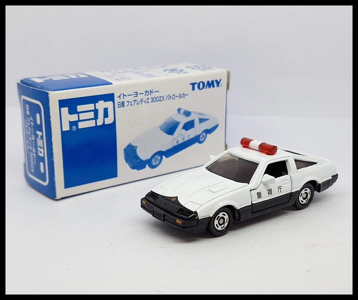 Tomica NISSAN FAIRLADY Z 300ZX POLICE CAR 1/61 TOMY NEW 15 (B) | eBay