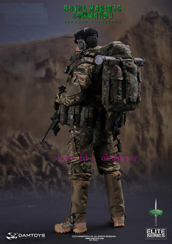 Damtoys 1/6 Dam78023 United Kingdom Royal Marines Commando Action