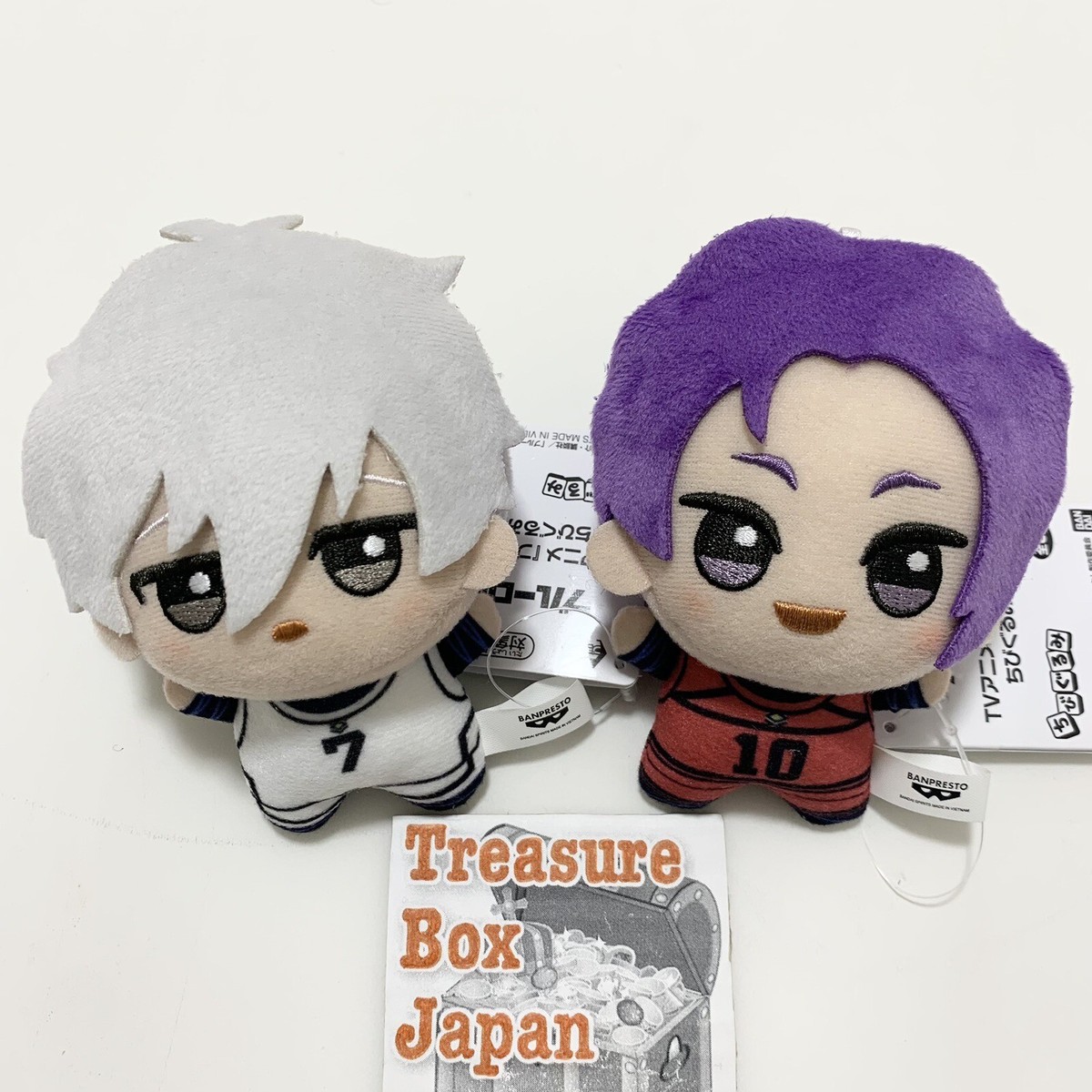 Blue Lock Chibigurumi vol.6 Plush Doll Seishiro Nagi & Reo Mikage