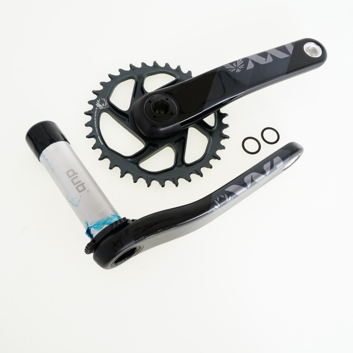 SRAM カーボンクランク XX1(170mm・34T・GXP規格) SRAM カーボン