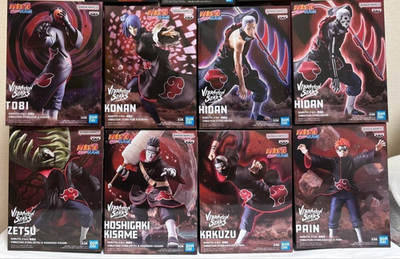 NARUTO Shippuden Vibration Stars Akatsuki Figure Set of 8