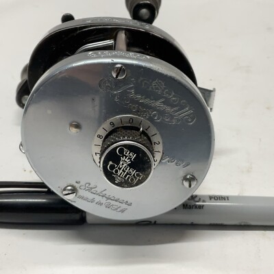 Vintage Shakespeare President II 1981 Fishing Reel Baitcasting