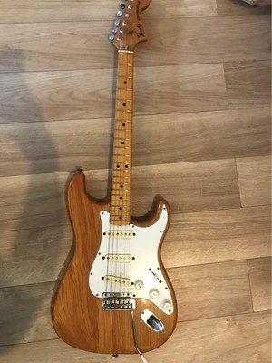Electric Guitar Fender Stratocaster 1976 Natural Made in USA