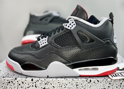 NEW Nike Air Jordan 4 Retro Bred Reimagined | Men's Size 13