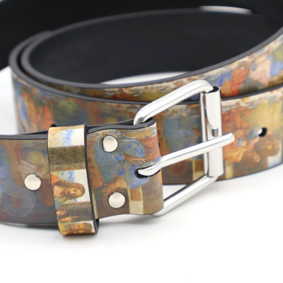 Supreme Last Supper Leather Belt Multi | eBay