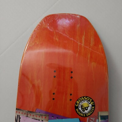 Anti-Hero Grosso School of Sk18 Shaped Skateboard Deck 9.25