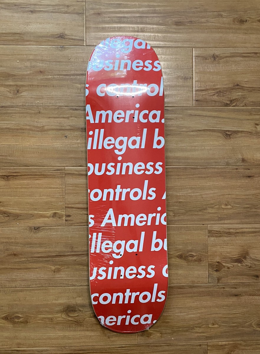 Supreme Illegal Business Skateboard Deck