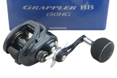Shimano 22 Grappler BB 150 HG Right Handed Soltwater Fishing Reel