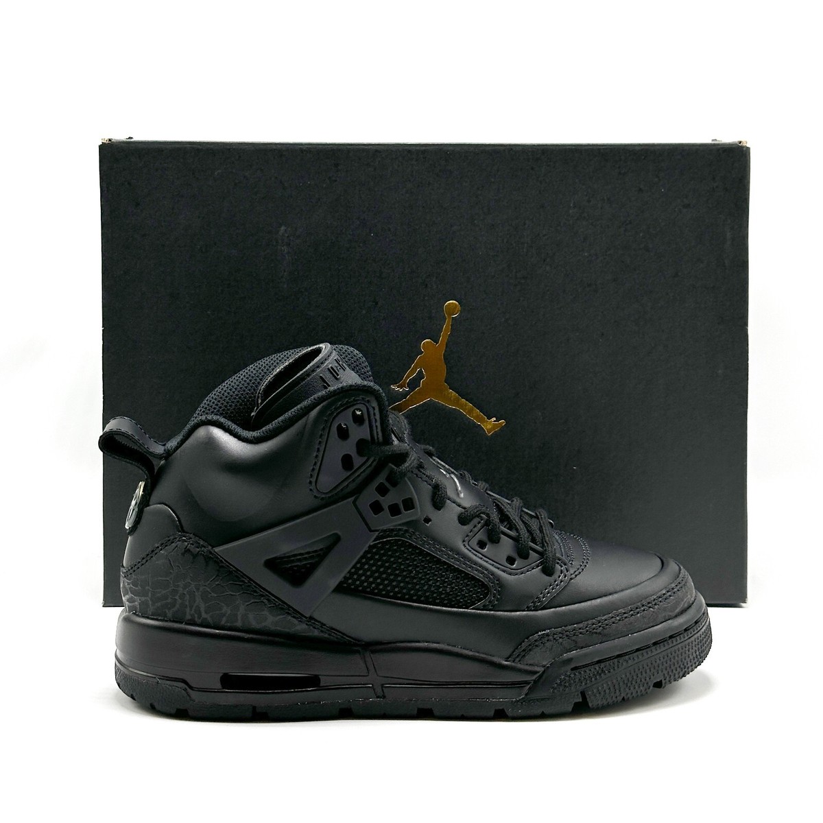 NEW* Youth NIKE AIR Jordan WINTERIZED SPIZIKE J (GS) BLACK CAT