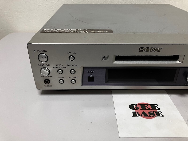 Sony MDS-S500 MD Player Deck Used Good Working Read Description | eBay